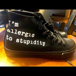 Boys High Top Sneakers